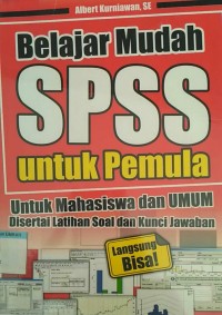 belajar mudah spss untuk pemula