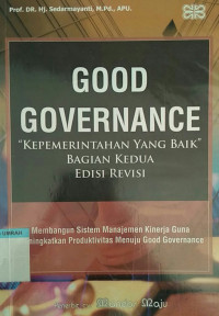 Good governance kepemerintahan yang baik bag. 2