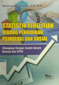 Statistik penelitian bidang pendidikan psikologi dan sosial