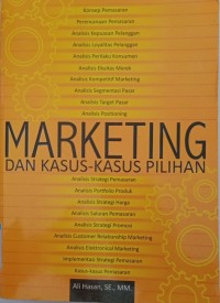 Marketing dan Kasus-Kasus Pilihan