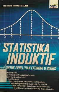 Statistika induktif untuk penelitian ekonomi & bisnis