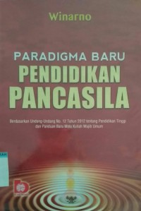 Paradigma baru pendidikan pancasila