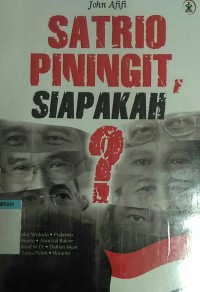 Satrio pingit siapakah?