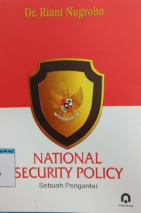 NATIONAL SECURITY POLICY