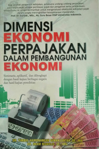 Dimensi ekonomi perpajakan dalam pembangunan ekonomi