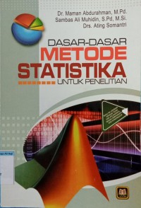 Dasar-dasar metode statistika untuk penelitian