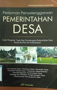 PEDOMAN PENYELENGGARAAN PEMERINTAHAN DESA