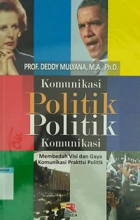 Komunikasi politik politik komunikasi