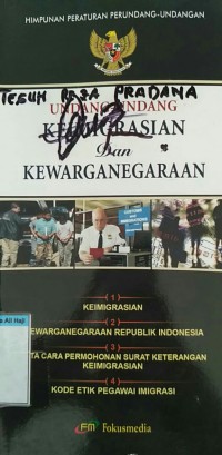 Undang-undang Keimigrasian dan Kewarganegaraan