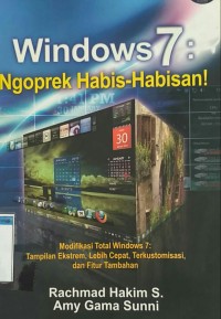 WINDOWS7 : NGOPREK HABIS-HABISAN