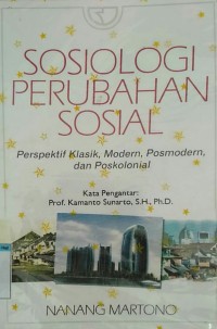SOSIOLOGI PERUBAHAN SOSIAL