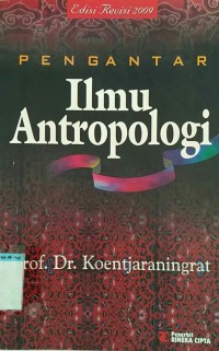 Pengantar Ilmu antropologi