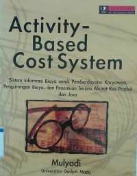 Activity based cost system