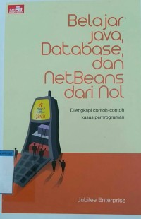 Belajar java,database, dan netbeans dari nol