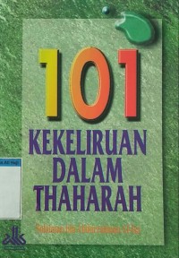 101 Kekeliruan dalam thaharah