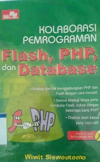 Kolaborasi Pemrograman Flash, PHP, dan Database