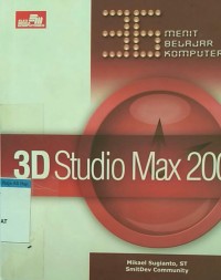 36 Menit Belajar Komputer 3D Studio Max 2008