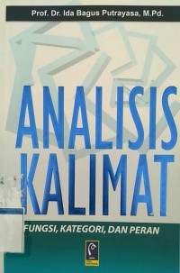 Analisis Kalimat