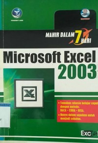 MICROSOFT EXCEL 2003