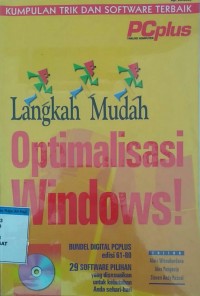 Langkah mudah optimalisasi windows