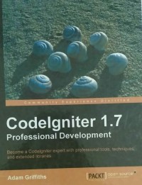 Codelgniter 1.7 professional development