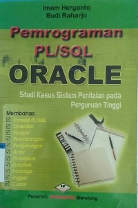 PEMROGRAMAN PL/SQL ORACLE