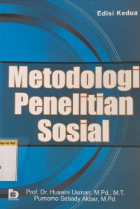 Metodologi Penelitian Sosial