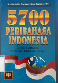 5700 Peribahasa Indonesia