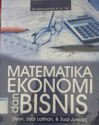 Matematika Ekonomi & Bisnis