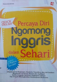 Percaya Diri Ngomong Inggris dalam Sehari