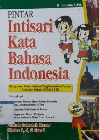 Pintar intisari kata bahasa indonesia