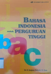 Bahasa indonesia untuk perguruan tinggi