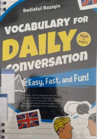Vocabulary for daily conversation