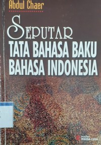 Seputar tata bahasa baku bahasa indonesia