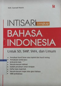 Intisari lengkap bahasa indonesia