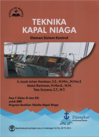 Teknika kapal niaga : elemen sistem kontrol