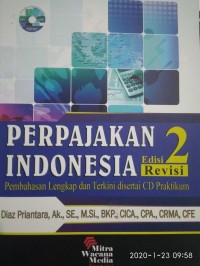 Image of Perpajakan Indonesia Edisi 2 Revisi : Pembahasan Lengkap dan Terkini disertai CD Praktikum