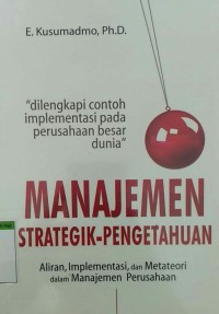 Image of Manajemen strategik-pengetahuan