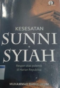 Image of KESESATAN SUNNI SYIAH