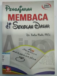 Image of Pengajaran Membaca di Sekolah Dasar