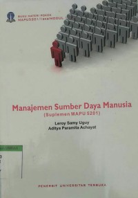 Image of Manajemen sumber daya manusia (suplemen MAPU 5201)