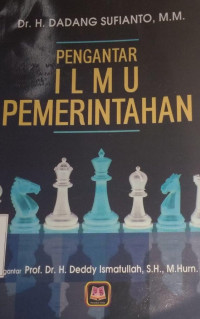 Image of Pengantar ilmu pemerintahan