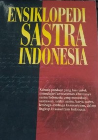 Image of Ensiklopedi sastra Indonesia jilid 3