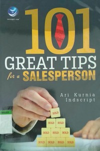 Image of 101 Great tips for a salesperson