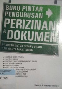 Image of Buku Pintar Pengurusan Perizinan & Dokumen