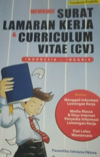 Image of Membuat Surat Lamaran Kerja & Curriculum Vitae (CV)