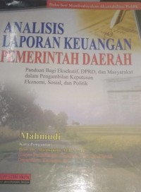 Image of Analisis Laporan Keuangan Pemerintah Daerah