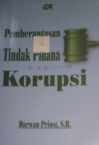 Image of Pemberantasan tindak pidana korupsi