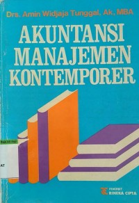 Image of Akuntansi manajemen kontemporer