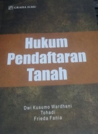 Image of Hukum Pendaftaran Tanah